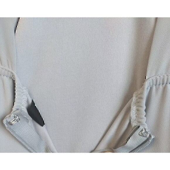 Lulu's Forevermore Gray Halter Skater Dress Size XSmall - Picture 7 of 16